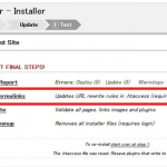 『Duplicator』で「installer.php on line 119」とのエラー表示