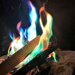 【ほんわかテレビ】キャンプファイヤー 焚き火で炎の色が変わるカラーフレイム！お取り寄せ