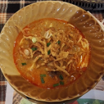 ピリ辛で美味しいタイの北部料理カオソーイ in バンコク